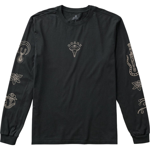 ROARK Gaucho Icons Long Sleeve T-Shirt Black Men's Long Sleeve T-Shirts Roark Revival 