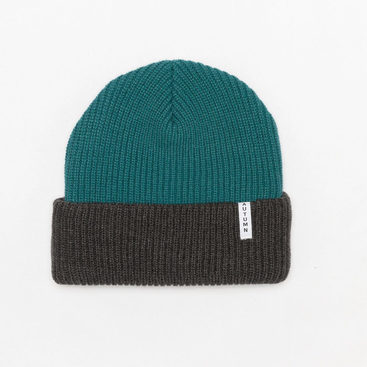 AUTUMN Blocked Youth Beanie Charcoal Boy's Beanies Autumn 