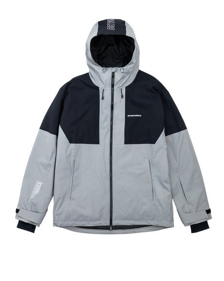 BEYOND MEDALS Fullzip 2L Snow Jacket Grey 2026 Men's Snow Jackets Beyond Medals 