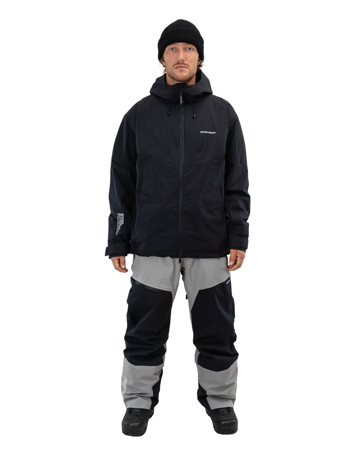 BEYOND MEDALS Fullzip 2L Snow Jacket Black 2026 Men's Snow Jackets Beyond Medals 