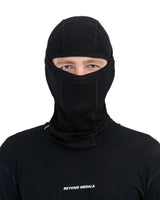 BEYOND MEDALS Merino Balaclava Black Winter Face Masks Beyond Medals 