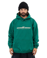 BEYOND MEDALS Softshell Pullover Hoodie Green Men's Pullover Hoodies Beyond Medals 