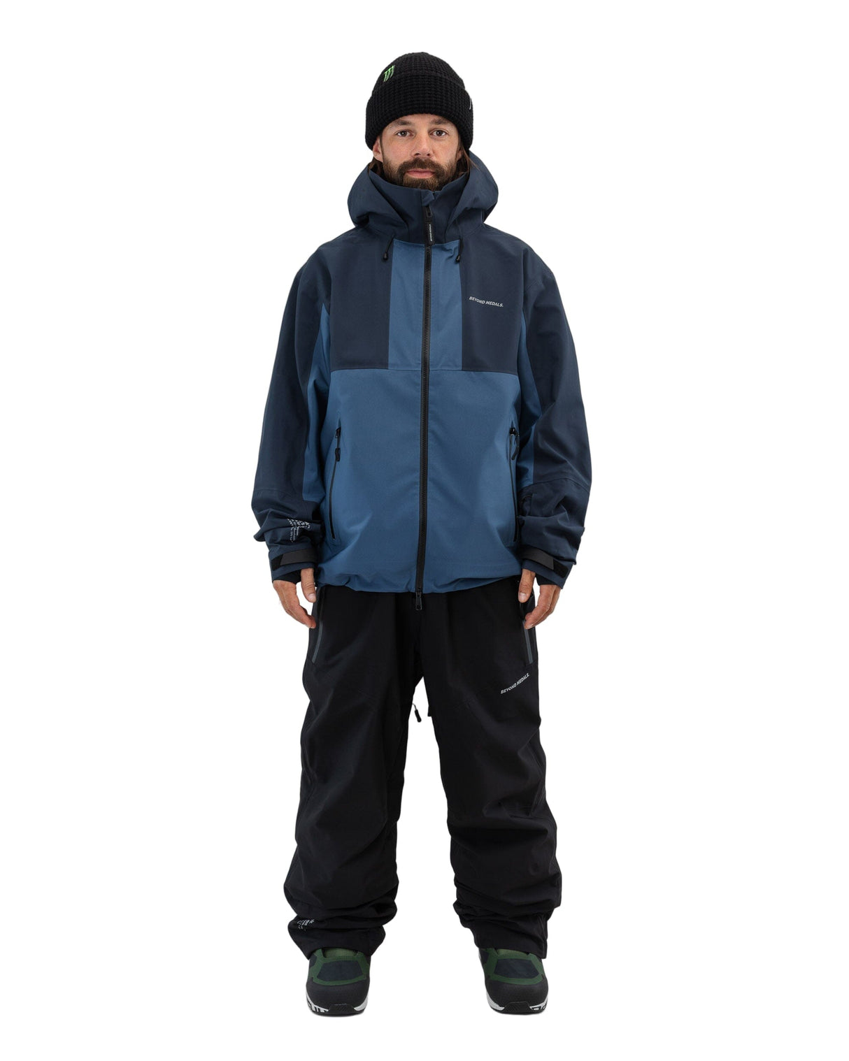 BEYOND MEDALS Tech 3L Snow Jacket Blue 2026 Men's Snow Jackets Beyond Medals 