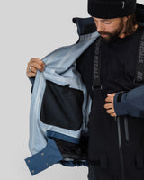 BEYOND MEDALS Tech 3L Snow Jacket Blue 2026 Men's Snow Jackets Beyond Medals 