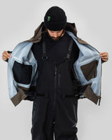 BEYOND MEDALS Tech 3L Snow Jacket Brown 2026 Men's Snow Jackets Beyond Medals 