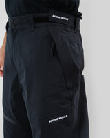 BEYOND MEDALS Zip 2L Snow Pants Black 2026 Men's Snow Pants Beyond Medals 