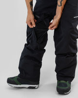 BEYOND MEDALS Zip 2L Snow Pants Black 2026 Men's Snow Pants Beyond Medals 