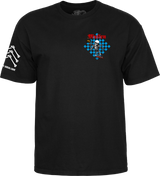 POWELL PERALTA Bones Brigade Mullen T-Shirt Black Men's Short Sleeve T-Shirts Powell Peralta 