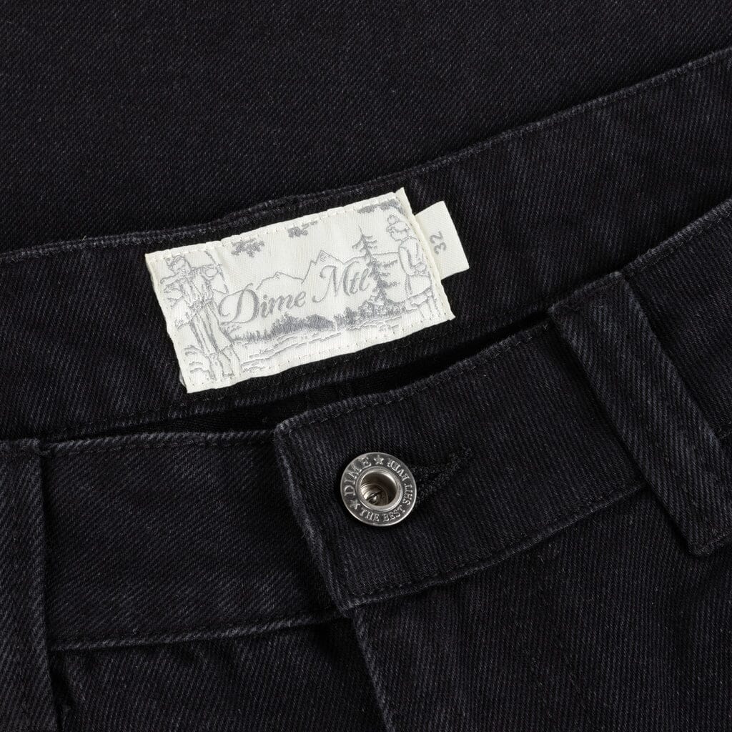 DIME Baggy Denim Pants Black Men's Denim Dime MTL 