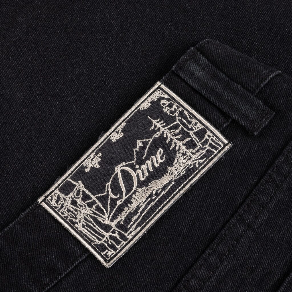 DIME Baggy Denim Pants Black Men's Denim Dime MTL 