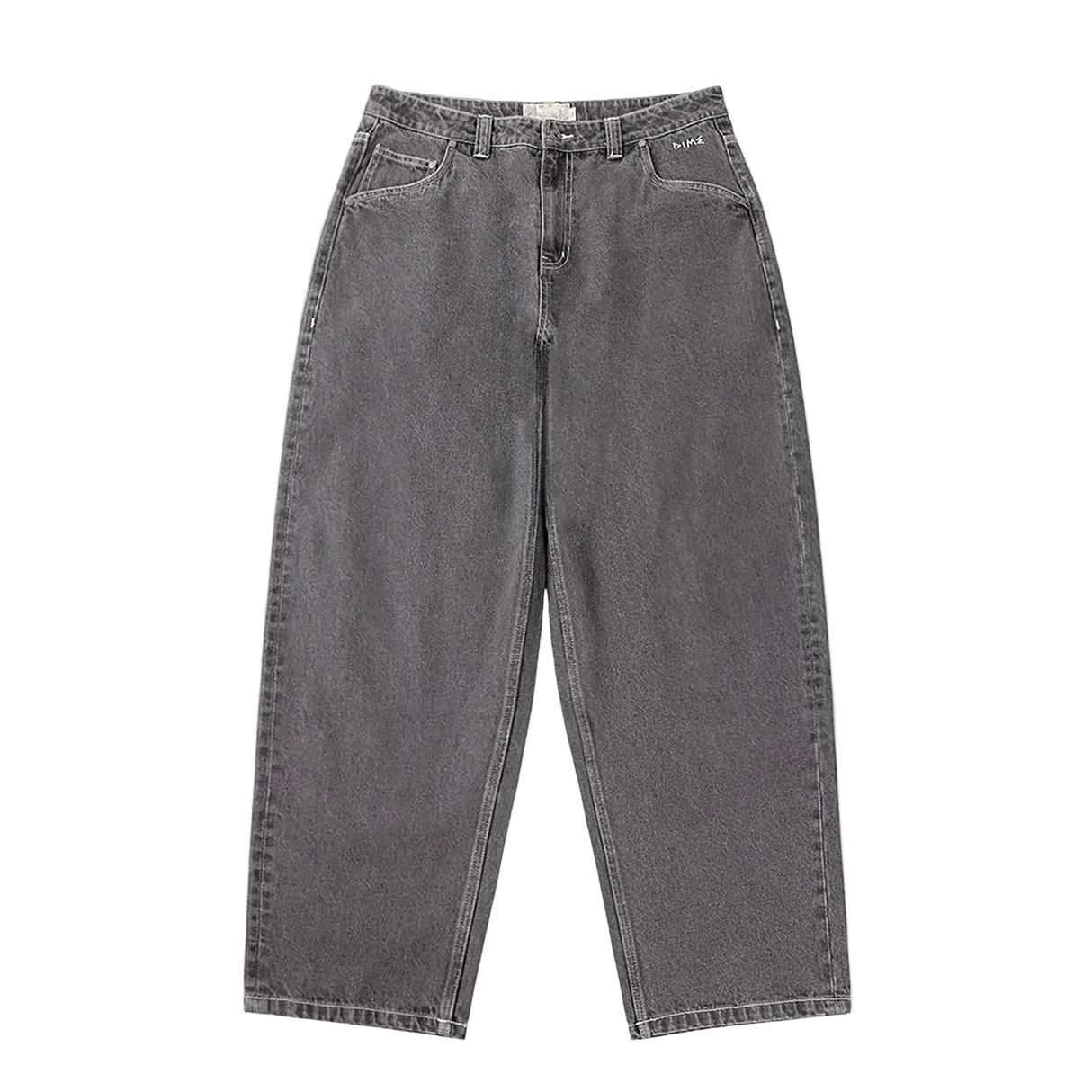 DIME Baggy Wink Denim Pants Faded Black