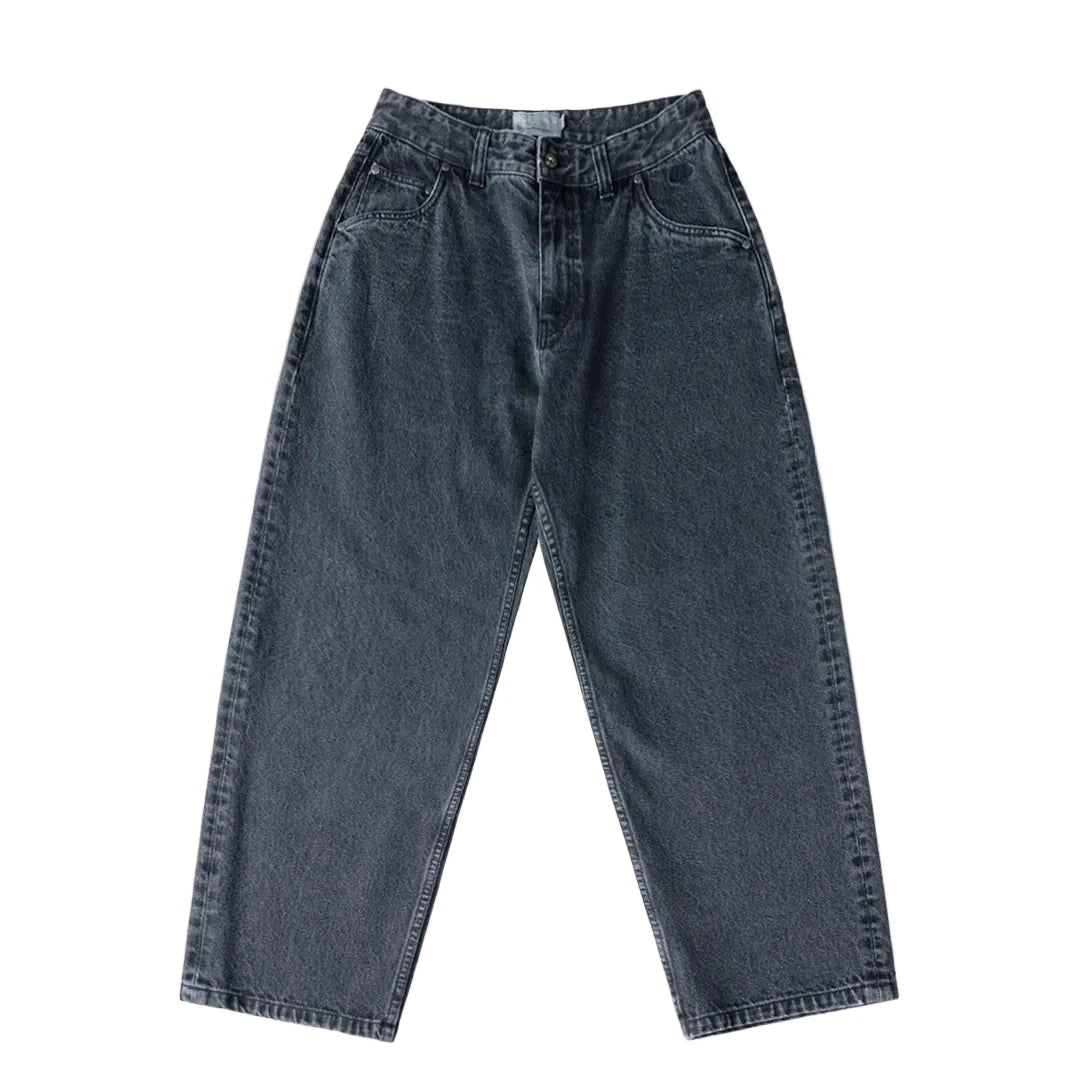 DIME Baggy Denim Pants Overdyed Blue Men's Denim Dime MTL 