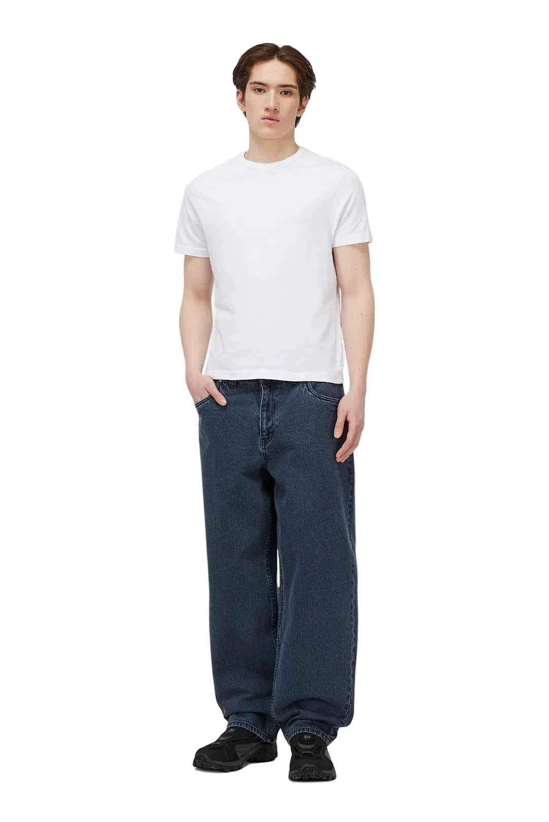 DIME Baggy Denim Pants Overdyed Blue Men's Denim Dime MTL 