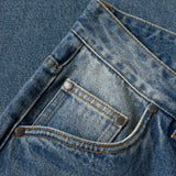 DIME Relaxed Denim Pants Sandblasted Indigo Men's Denim Dime MTL 