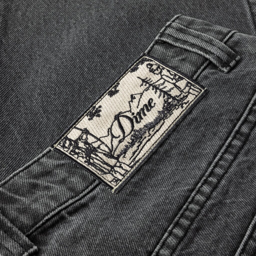 DIME Classic Relaxed Denim Pants Faded Black Men's Denim Dime MTL 