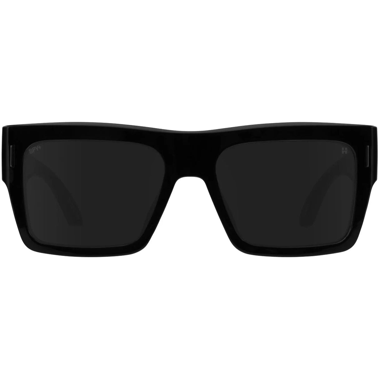 SPY Bowery Gloss Black - Happy Grey Murdered Out Black Polarized Sunglasses