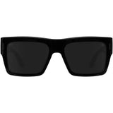 SPY Bowery Gloss Black - Happy Grey Murdered Out Black Polarized Sunglasses