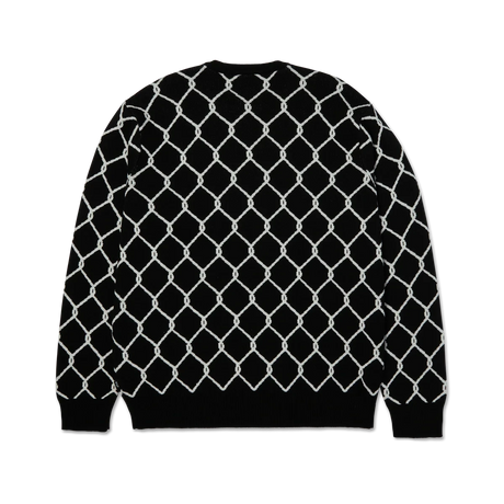 HUF Breakthrough Crewneck Sweater Black Men's Crewnecks Huf 