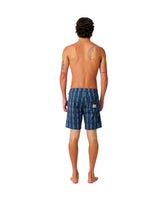CRITICAL SLIDE Peace Floral Trunk Worker Blue Men's Boardshorts The Critical Slide Society 