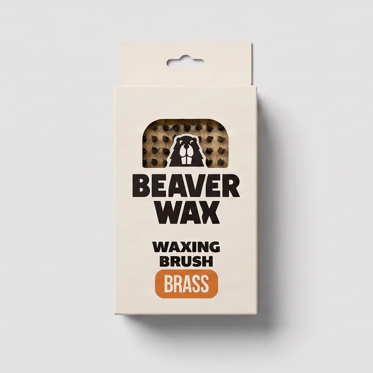BEAVER WAX Brass Waxing Brush Snowboard Tuning Beaver Wax 