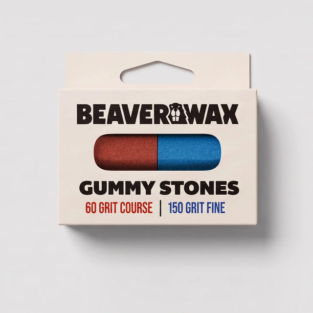 BEAVER WAX Gummy Stones (60 grit & 150 grit) Snowboard Tuning Beaver Wax 