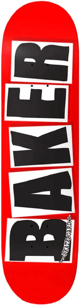 BAKER Brand Logo Black 8.38 Skateboard Deck Skateboard Decks Baker 