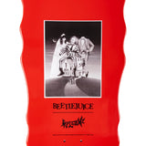 WELCOME BEETLEJUICE x Welcome Carousel on Widow Red Dip 10.0 Skateboard Deck Skateboard Decks Welcome 