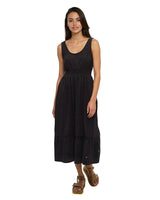 TENTREE Women's Arcadian Dress Meteorite Black Women's Dresses Tentree 