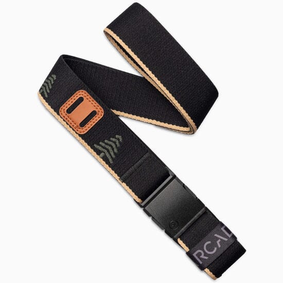 ARCADE Blackwood Long Stretch Belt Black/Sand Men's Belts ARCADE 