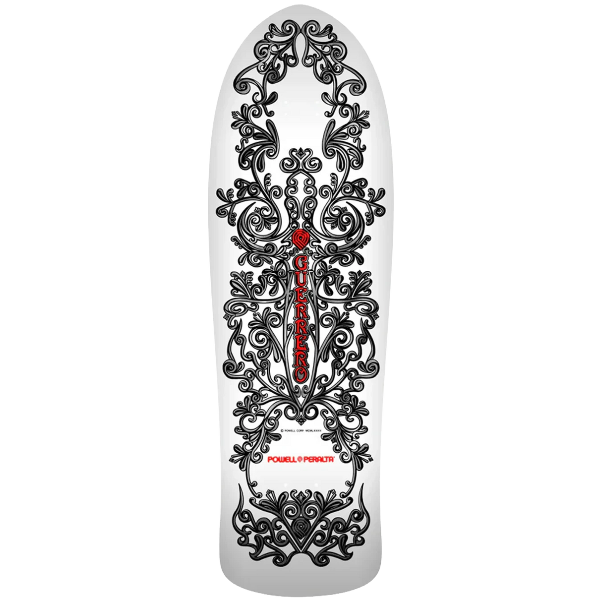 POWELL PERALTA Bones Brigade 17 Guerrero 9.85 Skateboard Deck Retro Skateboard Decks Powell Peralta 
