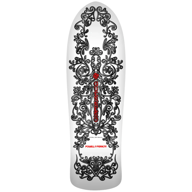 POWELL PERALTA Bones Brigade 17 Guerrero 9.85 Skateboard Deck Retro Skateboard Decks Powell Peralta 