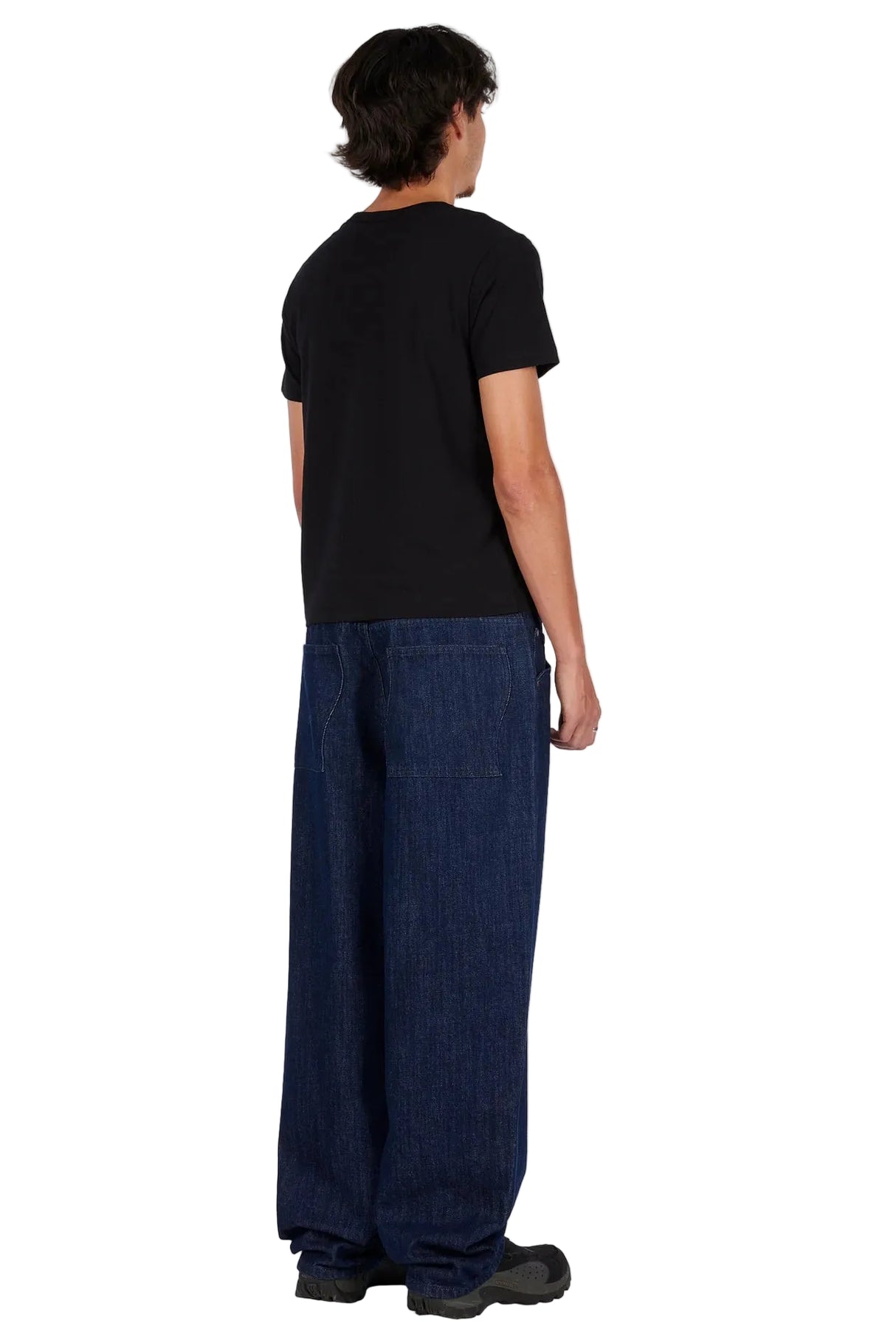 DIME Baggy Denim Pants Sandblasted Indigo