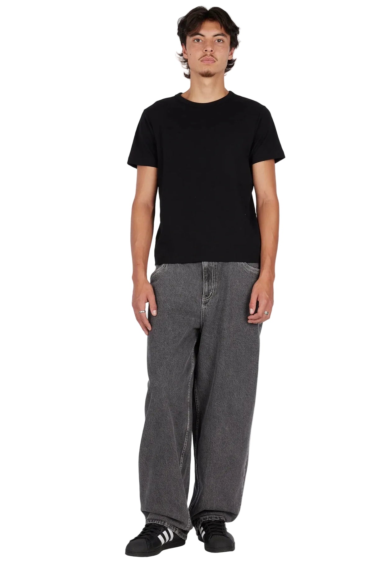 DIME Baggy Wink Denim Pants Faded Black