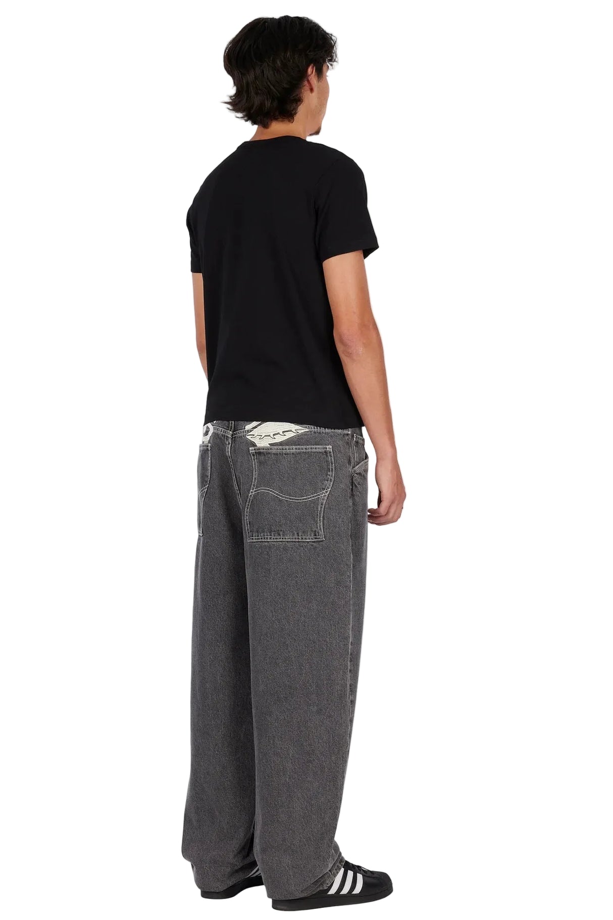 DIME Baggy Wink Denim Pants Faded Black