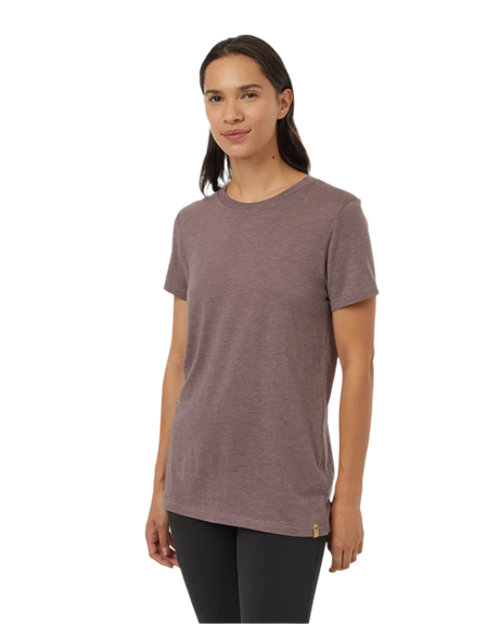 TENTREE Women's TreeBlend Classic T-Shirt Elkwood Heather Women's Short Sleeve T-Shirts Tentree 