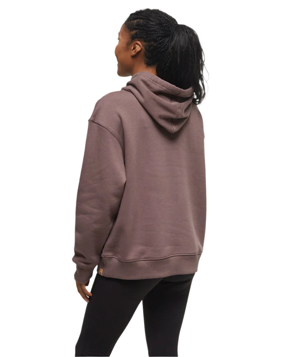 TENTREE Women's TreeFleece Relaxed Hoodie Elkwood Women's Pullover Hoodies Tentree 