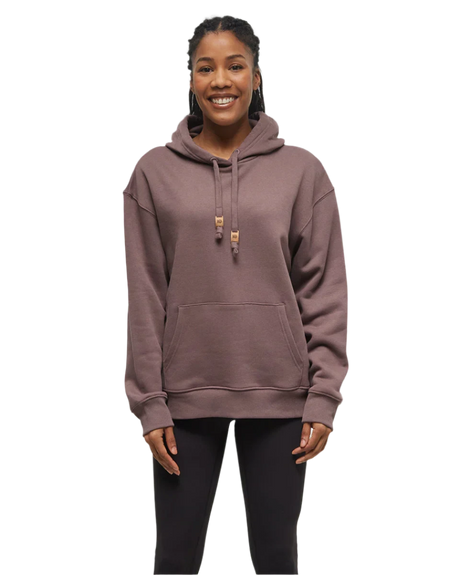 TENTREE Women's TreeFleece Relaxed Hoodie Elkwood Women's Pullover Hoodies Tentree 