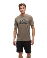 TENTREE Lake Life Logo T-Shirt Clay/Graphite Men's Short Sleeve T-Shirts Tentree 