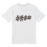 RVCA Bryce Bloom T-Shirt Antique White Men's Short Sleeve T-Shirts RVCA 