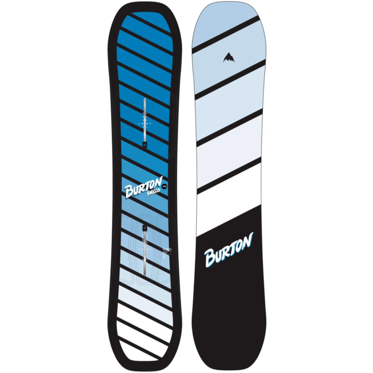 BURTON Kids' Smalls Blue Snowboard 2024 Youth Snowboards Burton 