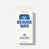 BEAVER WAX Cold Temperature Snow Wax Snowboard Wax Beaver Wax 