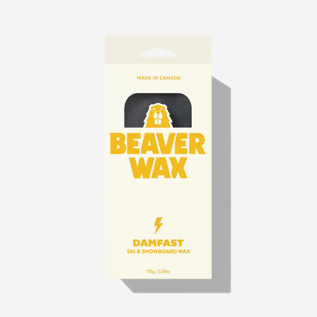 BEAVER WAX DamFast All Temperature Snow Wax Snowboard Wax Beaver Wax 