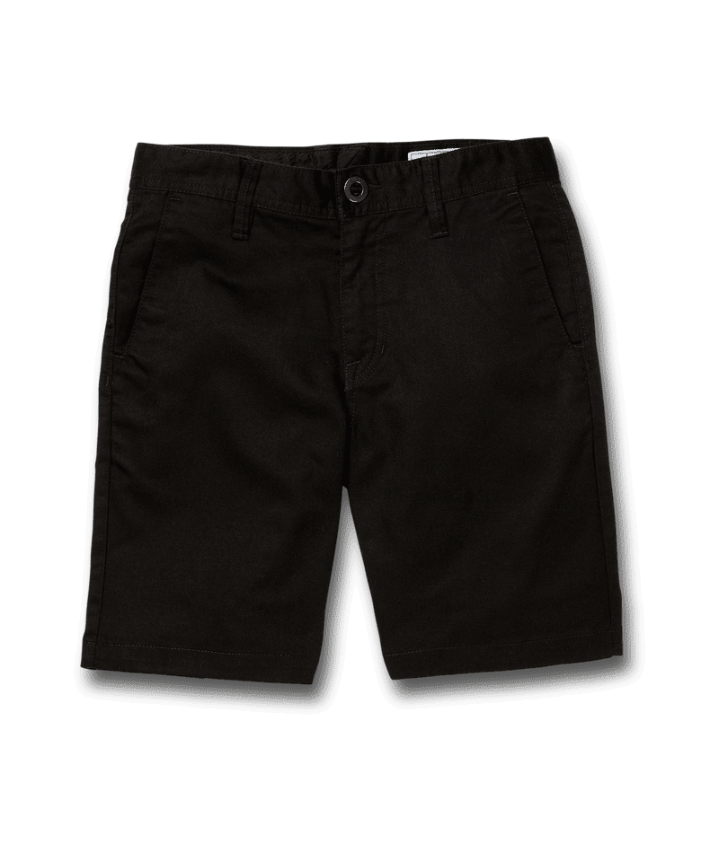 VOLCOM Boy's Frickin Chino Short Black Boy's Walkshorts Volcom 
