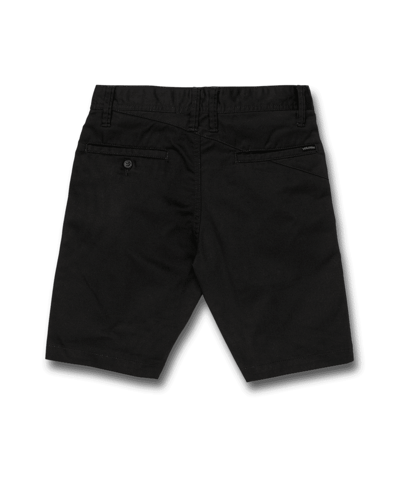 VOLCOM Boy's Frickin Chino Short Black Boy's Walkshorts Volcom 