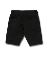 VOLCOM Boy's Frickin Chino Short Black Boy's Walkshorts Volcom 