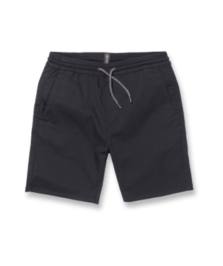 VOLCOM Boy's Frickin Elastic 15" Waist Shorts Navy Boy's Walkshorts Volcom 