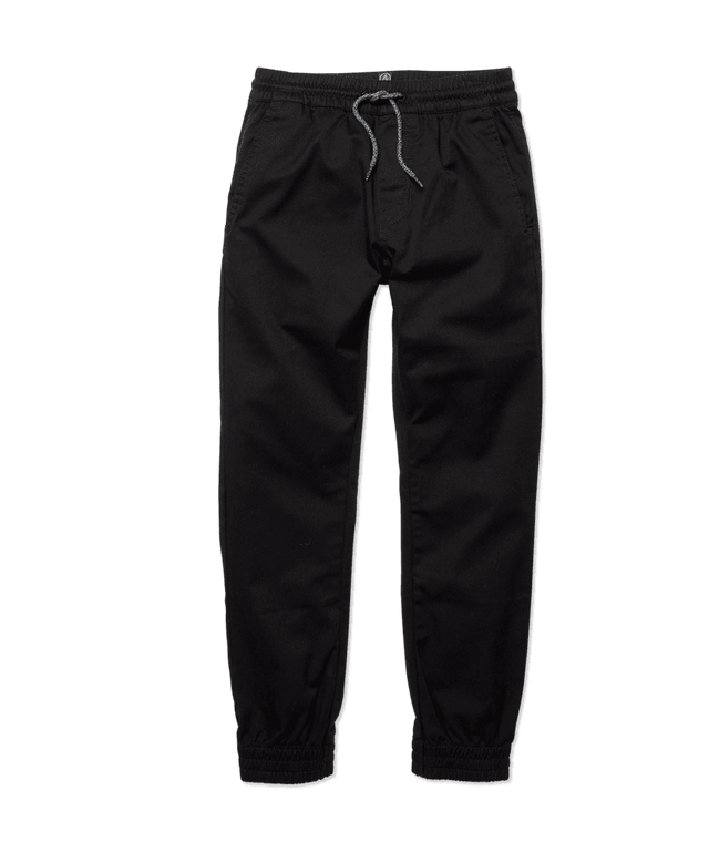 VOLCOM Boy's Frickin Slim Joggers Black Boy's Denim and Pants Volcom 