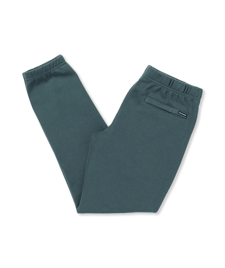VOLCOM Boys Iconic Stone Fleece Sweatpants Dark Slate Boy's Denim and Pants Volcom 