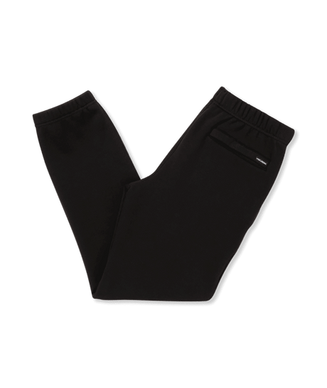 VOLCOM Boys Combust Elastic Waist Fleece Pants Black Boy's Denim and Pants Volcom 