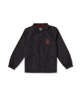 VOLCOM Boy's Coaches Jacket Black Boy's Street Jackets Volcom 